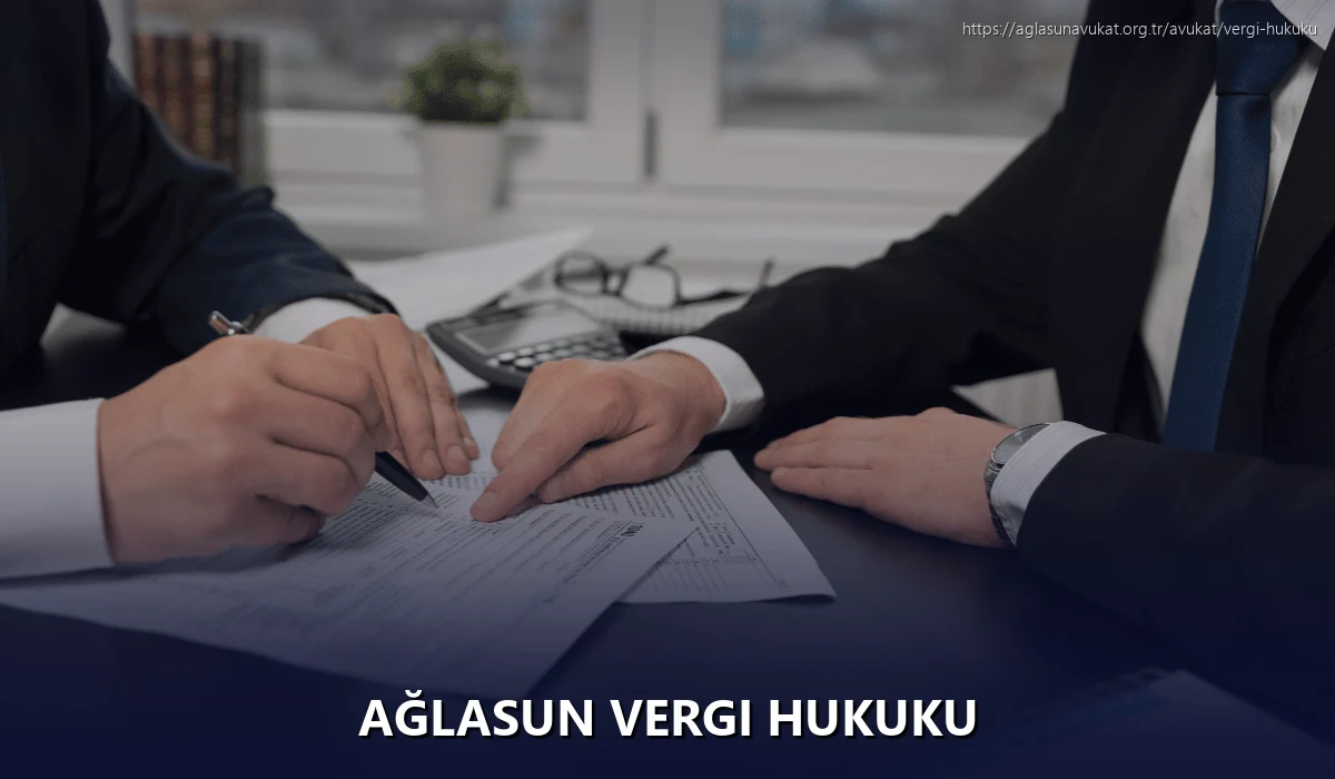 Ağlasun Vergi Hukuku